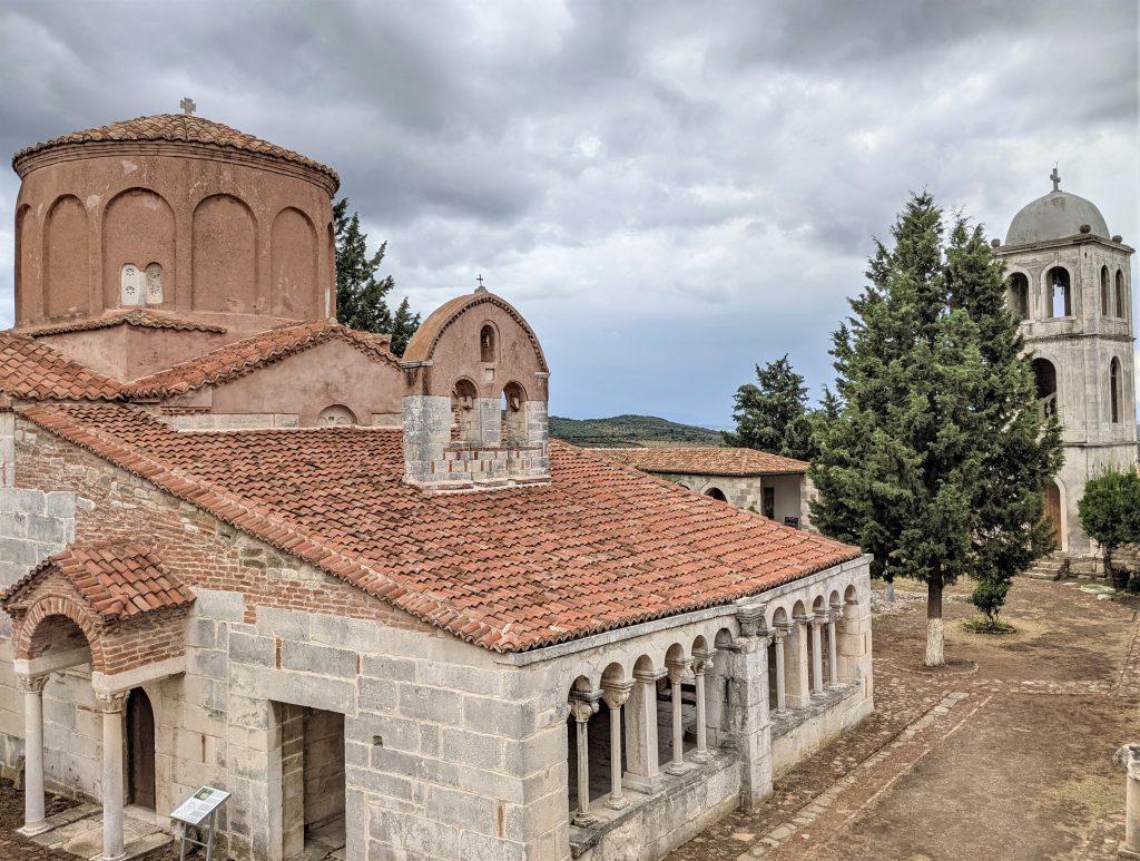 Eglises du musée archéologique d'Apollonia à Fier, en Albanie
